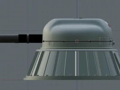 Russian Naval Gun AK-630 30mm CIWS 3D model