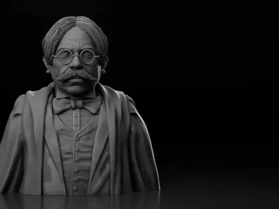 Warwick Davis - Filius Flitwick - Harry Potter 3D print model
