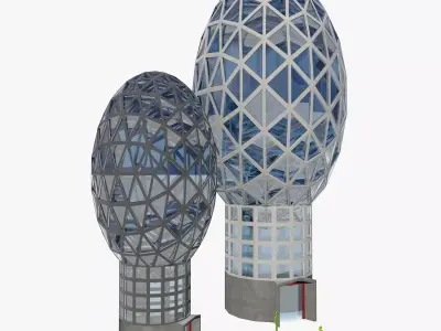 Future Building  3D model
