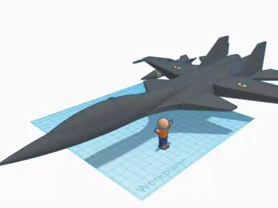Faster jet   3D model