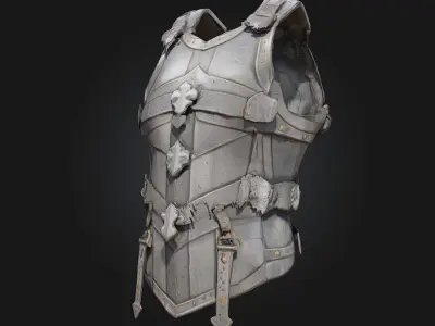 Armored Sentinel  3D Model of a Mighty Protector 3D model