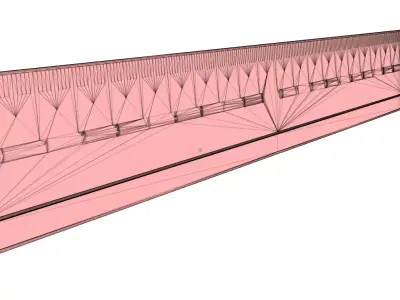 Linear gauge Free low-poly 3D model