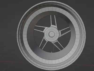 Final Fighters style 13 3D model