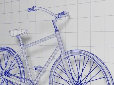 bicycle Blender 3D model