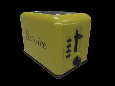 toaster 3D model