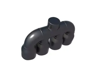 Exhaust Tip - Exhaust Tip stl - exhaust car 3D print model