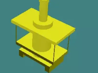 Cylinder Free 3D model