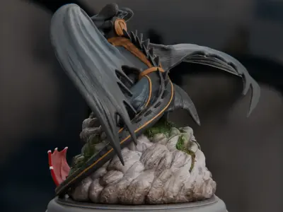 Toothless - How to Train Your Dragon 3D print model purchase