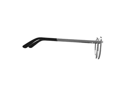 Metal Grey Sunglasses 3D model