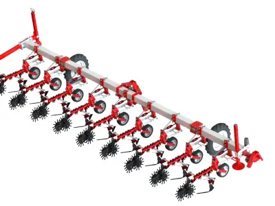 WG 0002 - Inter-row cultivator 560 3D model
