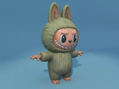 Labubu 01 3D model purchase
