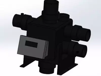 Valvula Run xin 53530 F78B 3D model