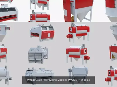Wheat Grain Flour Milling Machine PACK 2