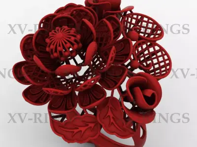 NEW TURKISH RING XV-16 3D print model