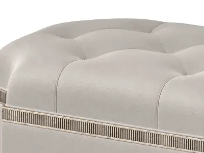 ebanista adeline ottoman 3D model