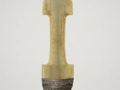 WEAPON DAGGER OTTOMAN - CGTRADER Low-poly 3D model