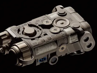 NGAL Aiming Laser Low-poly 3D model