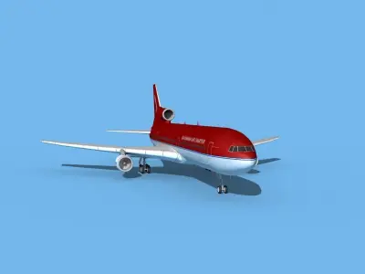 Lockheed L1011 Savannah Air Charter 3D model