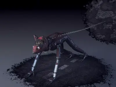 Suitable for a games 3D model