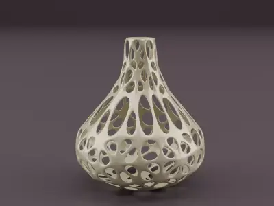 Modern vase Free 3D model