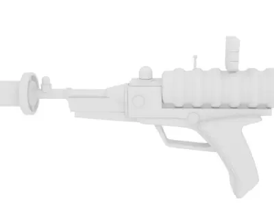 LIS Laser Gun Pistol 3D model