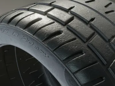 PZero Trofeo R Tire  Free 3D model