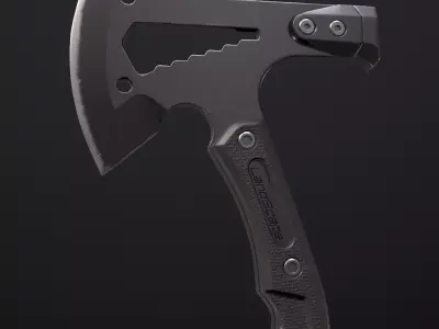 Multi-Mission Axe Low-poly 3D model