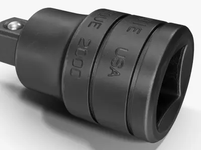 Socket Tool GFAT1E Low-poly 3D model