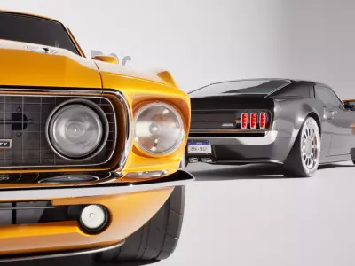 ArchViz Car Assets P06 - Unreal Engine 5 3D model