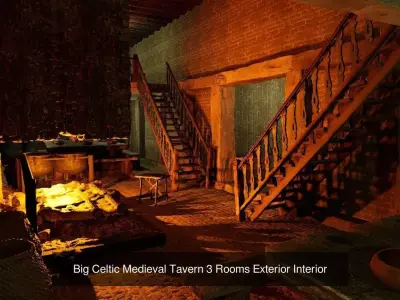 Medieval Tavern Collection 3D Model Pack