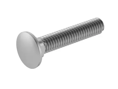 Carriage Bolt 3D model