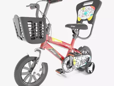 Lifelong 12T Cycle for Kids 3D model