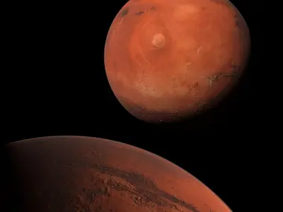  Volumetric Planet Mars For Blender 