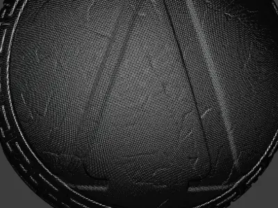 Spartan shield 3D model 3D model