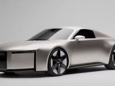 Audi Concept C Low-poly 3D model