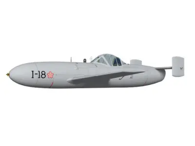 cherry blossom MXY-7 Type11 3D model