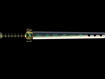 Original Arms  Cangling Sword 3D model