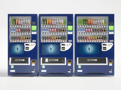 Vending Machine Collection 3D model