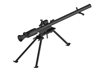 high-explosive anti-tank 3D model