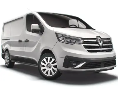 Renault Trafic Van 2021 3D model