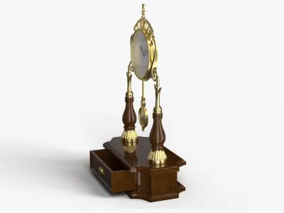 Pendulum Clock 3D model