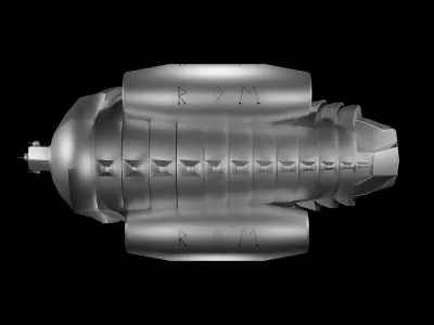 Creuss Dreadnaught 3D model