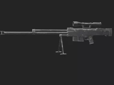 Zijiang m99 Low-poly 3D model