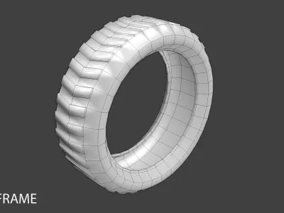 Tyre 1 3D model