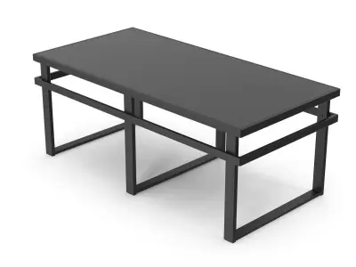 Cocktail Table - Set Part 1 Low-poly 3D model