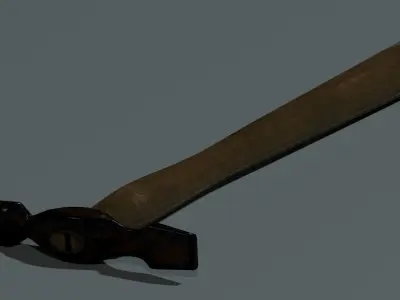 Pin Hammer 3D model