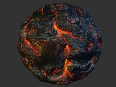 Volcanic Desert Pack 16 HD 8K 3D model