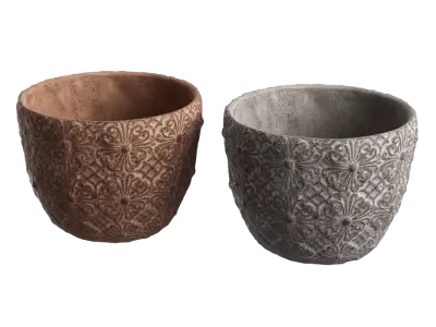  Large Floral Ceramic Pot Models 