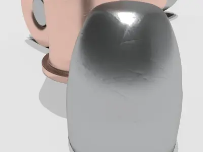 38 Special Bullet Low-poly 3D model