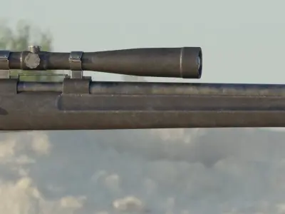 M24 Sniper Rifle 3D model purchase